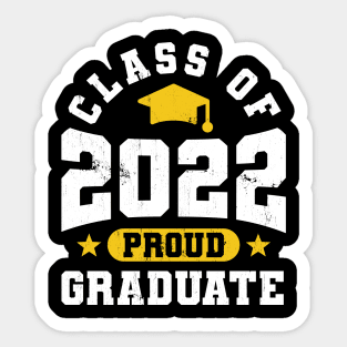 Class of 2022 Senior Graduation - Vintage design Sticker